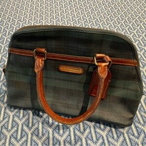 Polo by Ralph Lauren Green and Brown Mini Bag